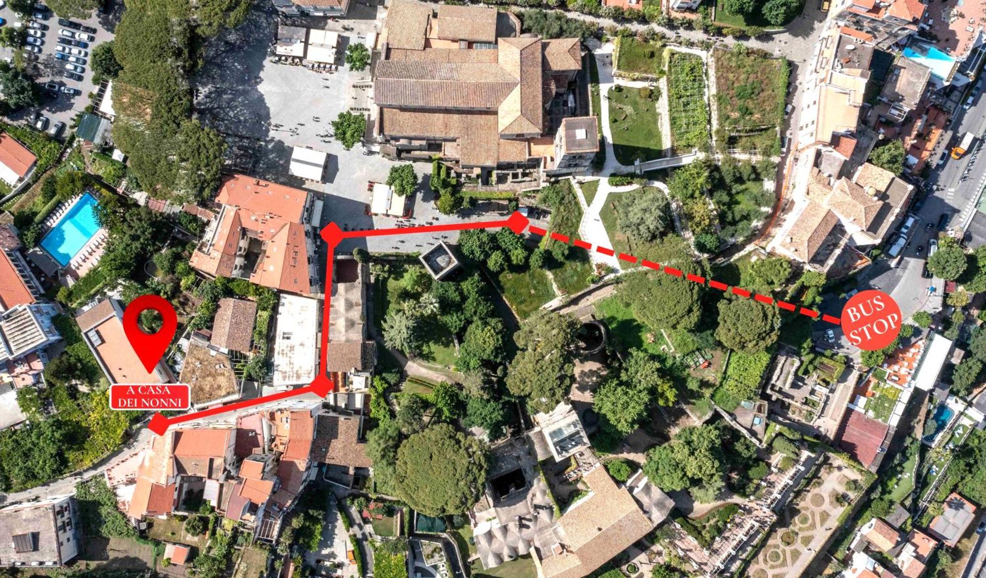 A Casa Dei Nonni Otel Ravello Dış mekan fotoğraf